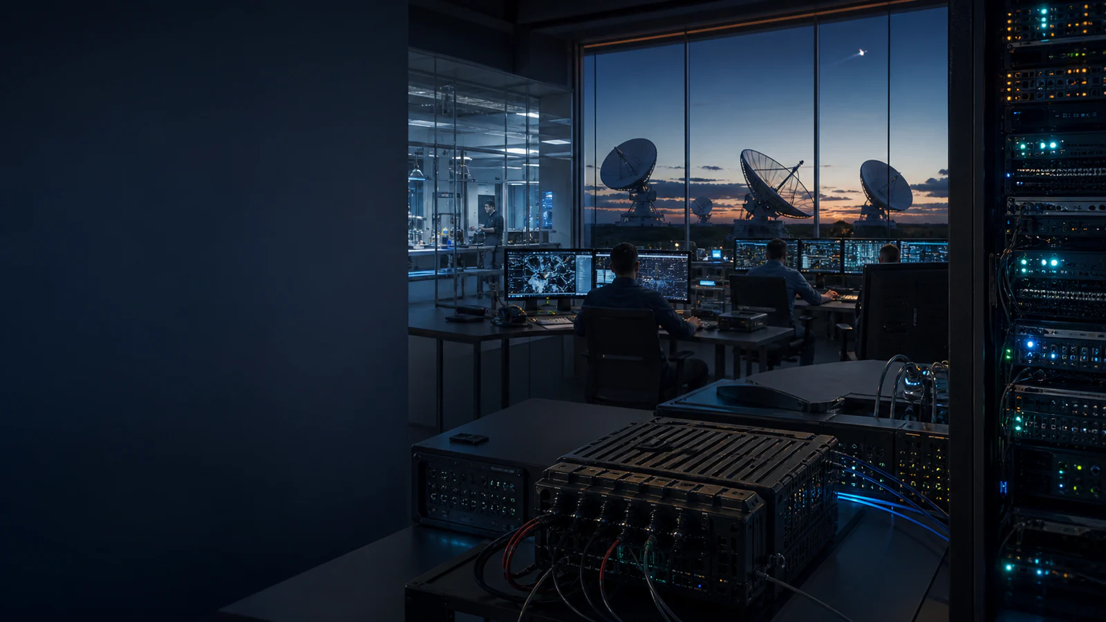 Integrated technology operations spanning infrastructure, software, networks, and orbital systems
